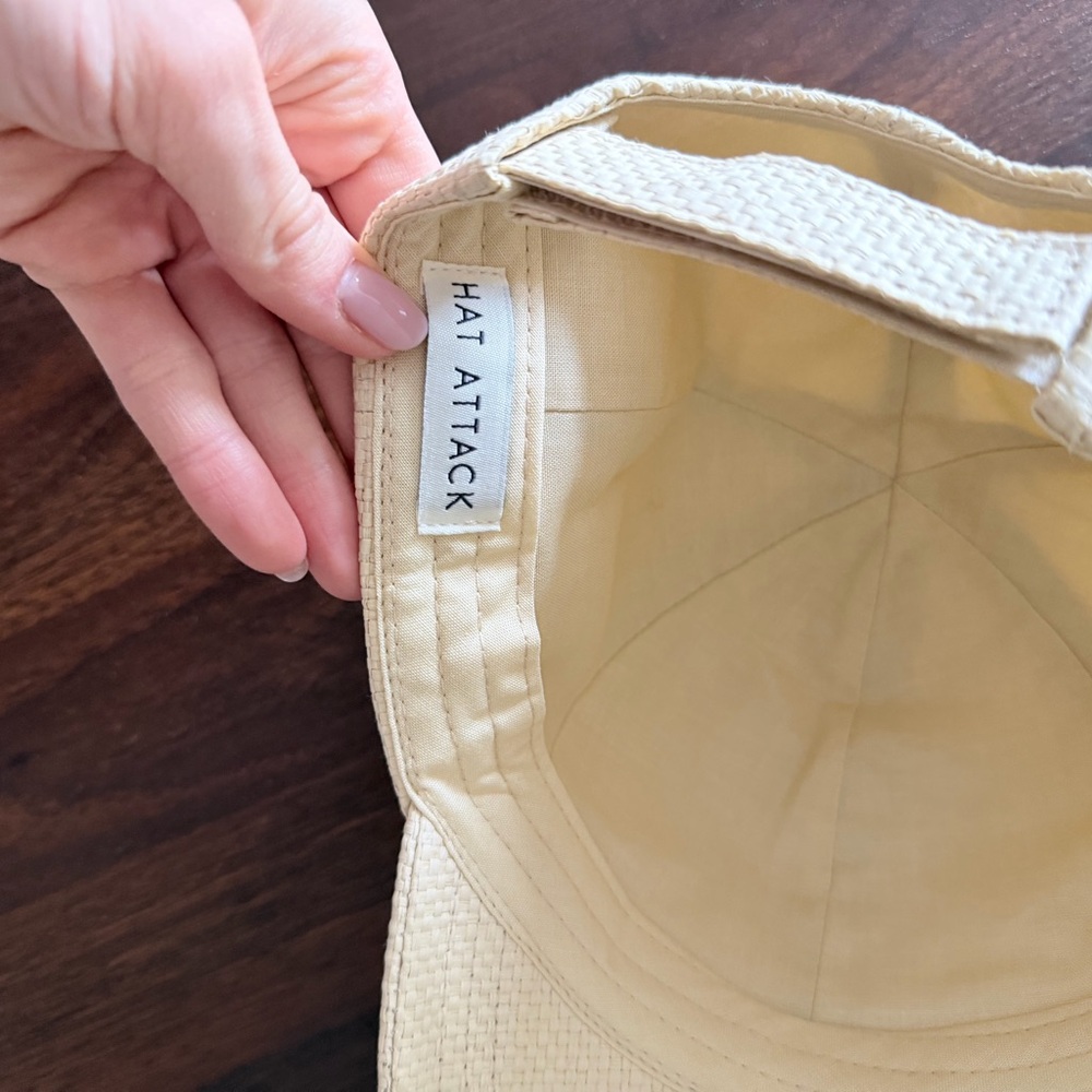 Hat Attack Beige Textured Cap NWT - image 3